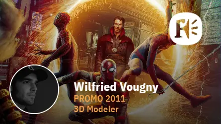 ISART Alumni Wilfried Vougny 3D Modeler Promo 2011